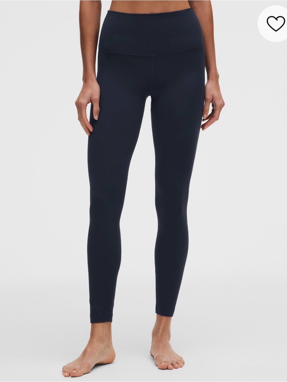 Lululemon Women's High-Waist full length Navy Leggings